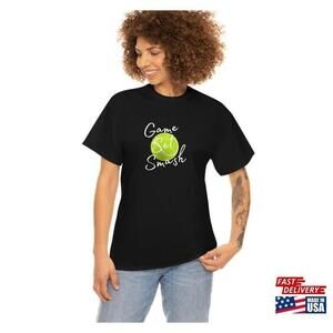 Game Set Smash Tshirt Classic